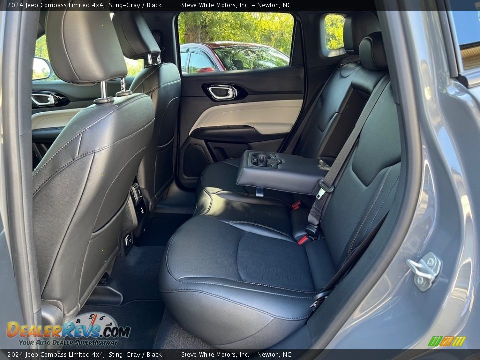 Rear Seat of 2024 Jeep Compass Limited 4x4 Photo #15