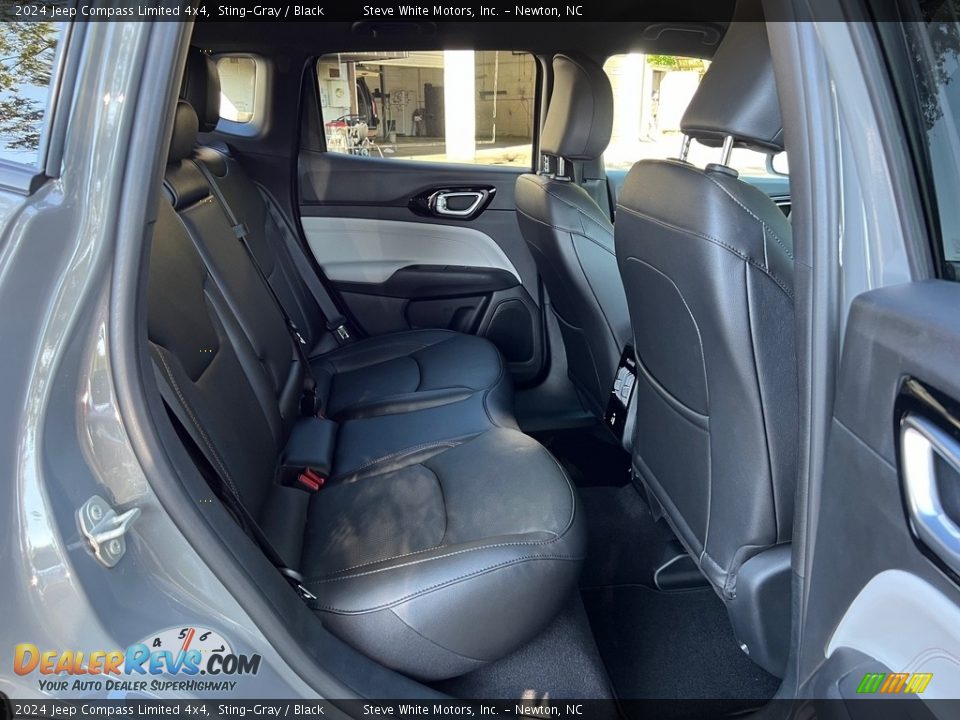 Rear Seat of 2024 Jeep Compass Limited 4x4 Photo #17