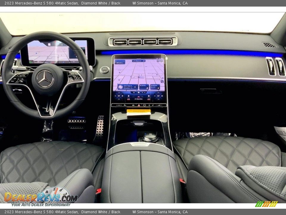 Dashboard of 2023 Mercedes-Benz S 580 4Matic Sedan Photo #6