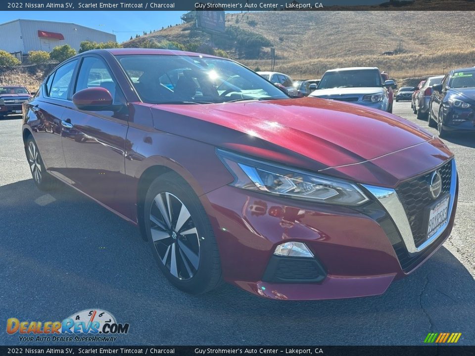 2022 Nissan Altima SV Scarlet Ember Tintcoat / Charcoal Photo #1