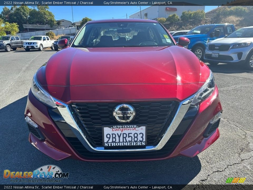 2022 Nissan Altima SV Scarlet Ember Tintcoat / Charcoal Photo #2