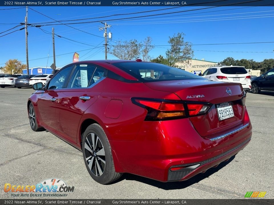 Scarlet Ember Tintcoat 2022 Nissan Altima SV Photo #4