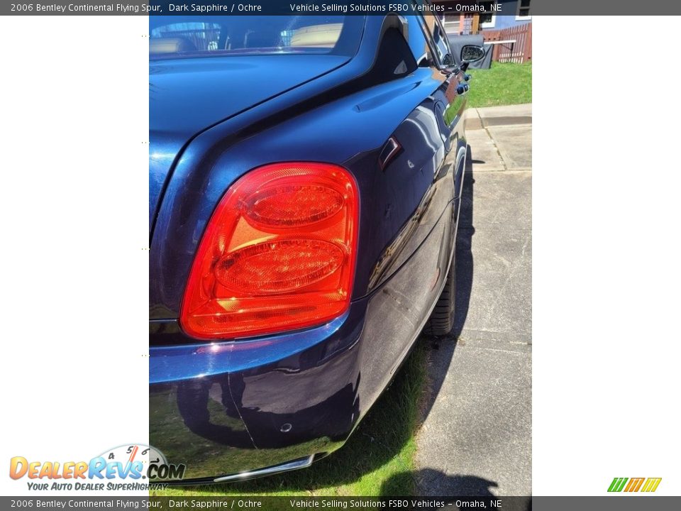 2006 Bentley Continental Flying Spur Dark Sapphire / Ochre Photo #21