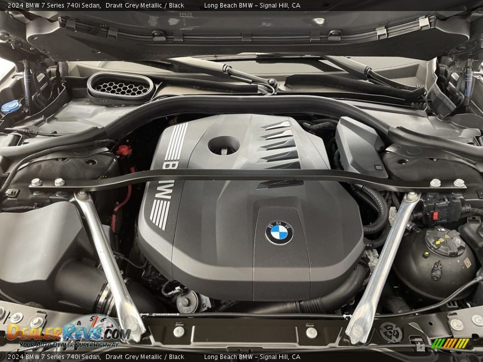 2024 BMW 7 Series 740i Sedan 3.0 Liter M TwinPower Turbocharged DOHC 24-Valve VVT Inline 6 Cylinder Engine Photo #9