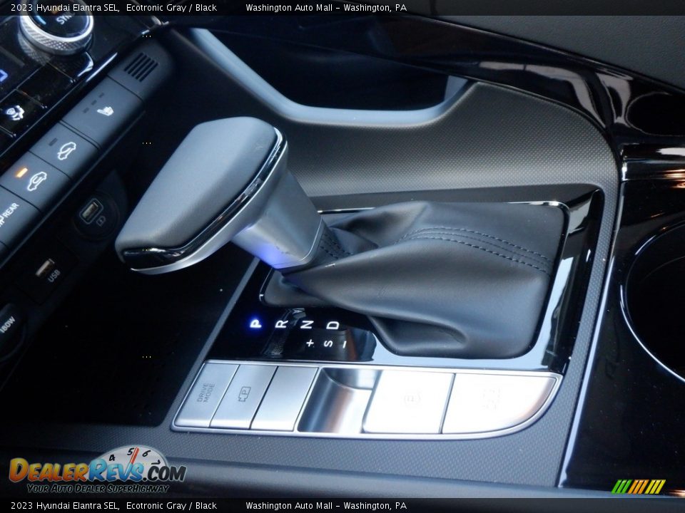 2023 Hyundai Elantra SEL Ecotronic Gray / Black Photo #12