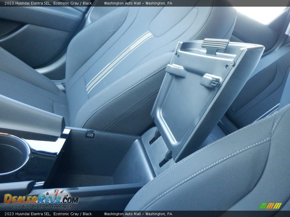 2023 Hyundai Elantra SEL Ecotronic Gray / Black Photo #13