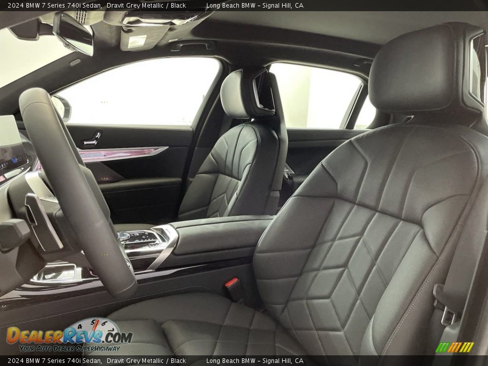 Front Seat of 2024 BMW 7 Series 740i Sedan Photo #13