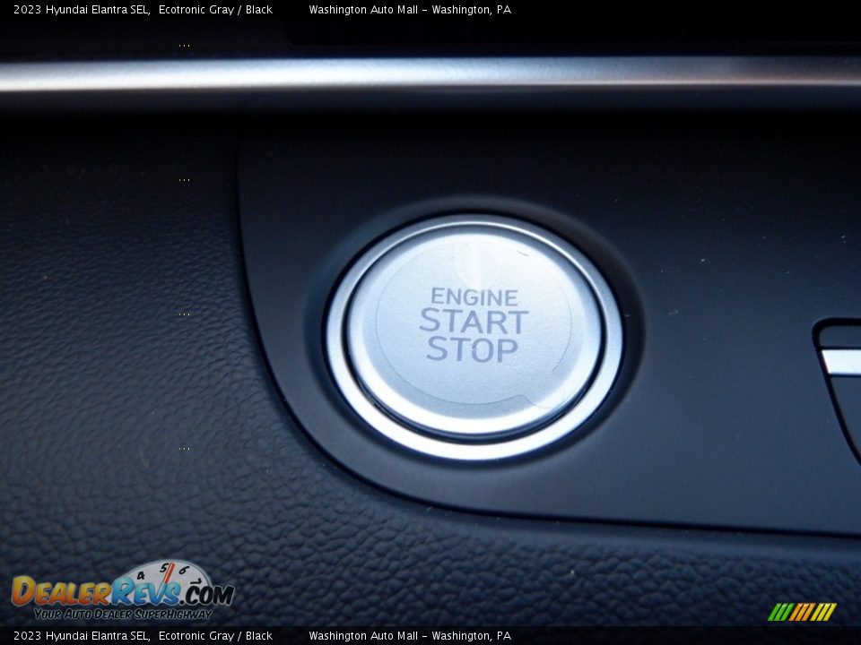 2023 Hyundai Elantra SEL Ecotronic Gray / Black Photo #15