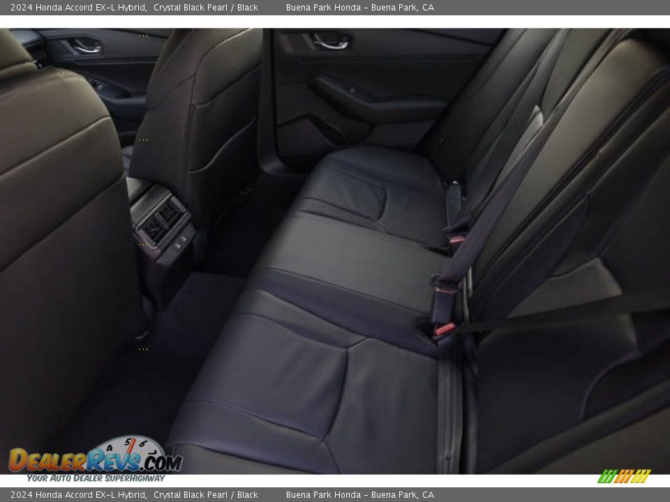 Rear Seat of 2024 Honda Accord EX-L Hybrid Photo #18