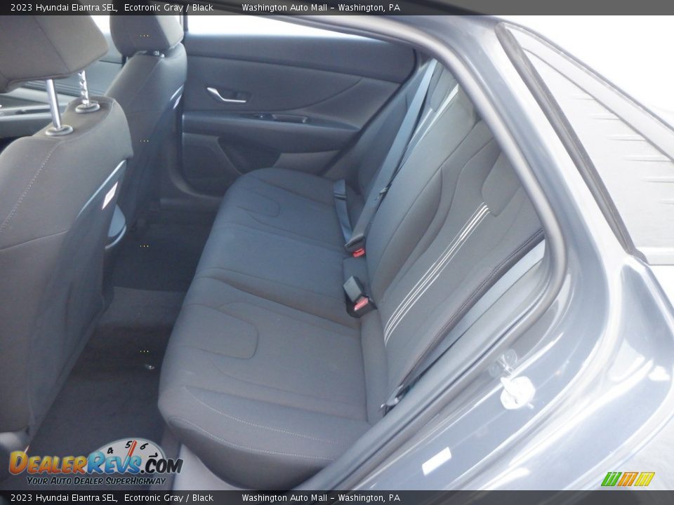 2023 Hyundai Elantra SEL Ecotronic Gray / Black Photo #23