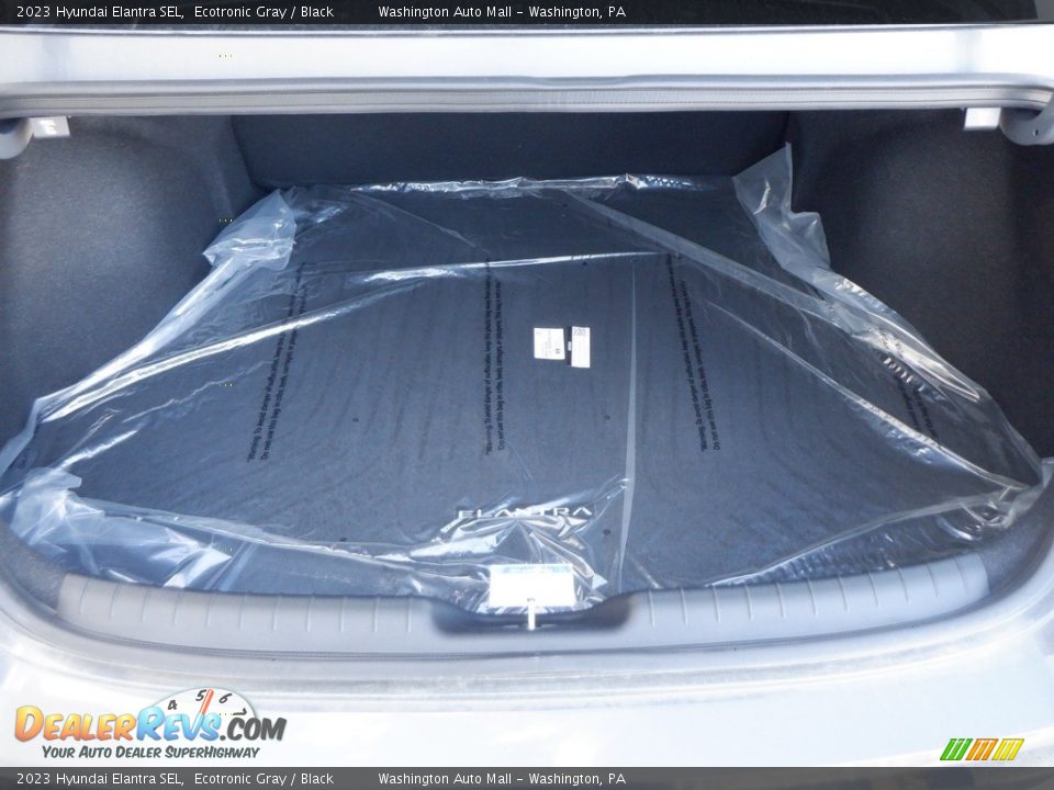 2023 Hyundai Elantra SEL Ecotronic Gray / Black Photo #24