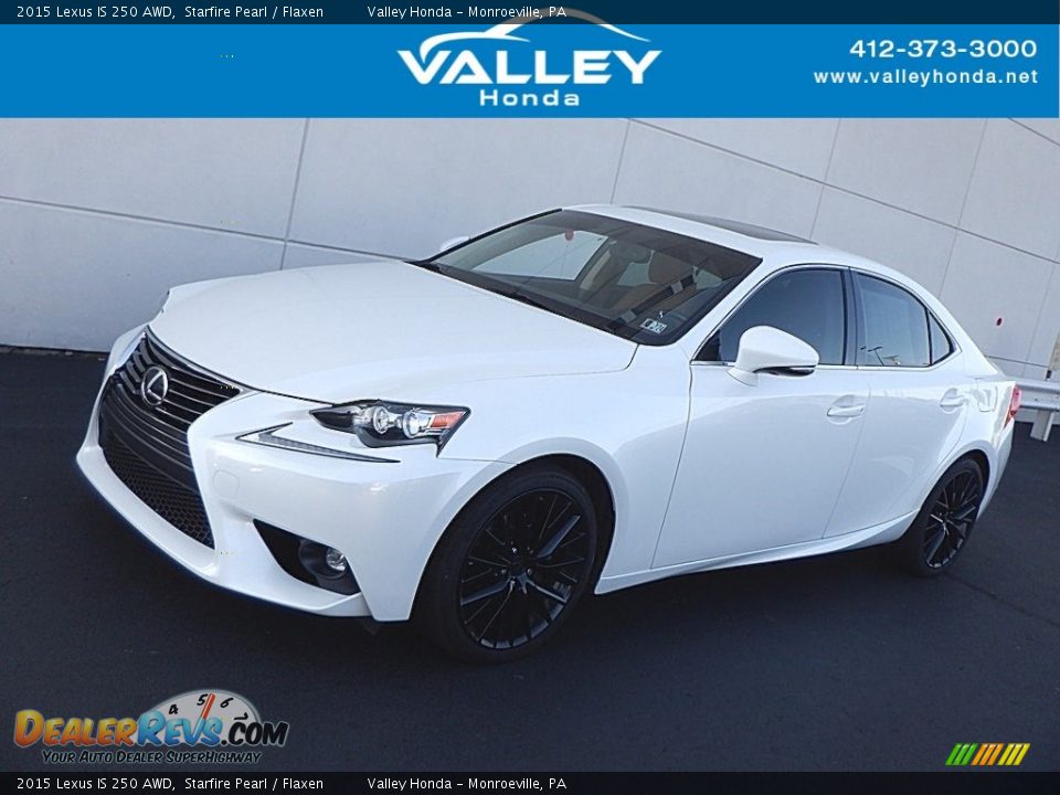 2015 Lexus IS 250 AWD Starfire Pearl / Flaxen Photo #1