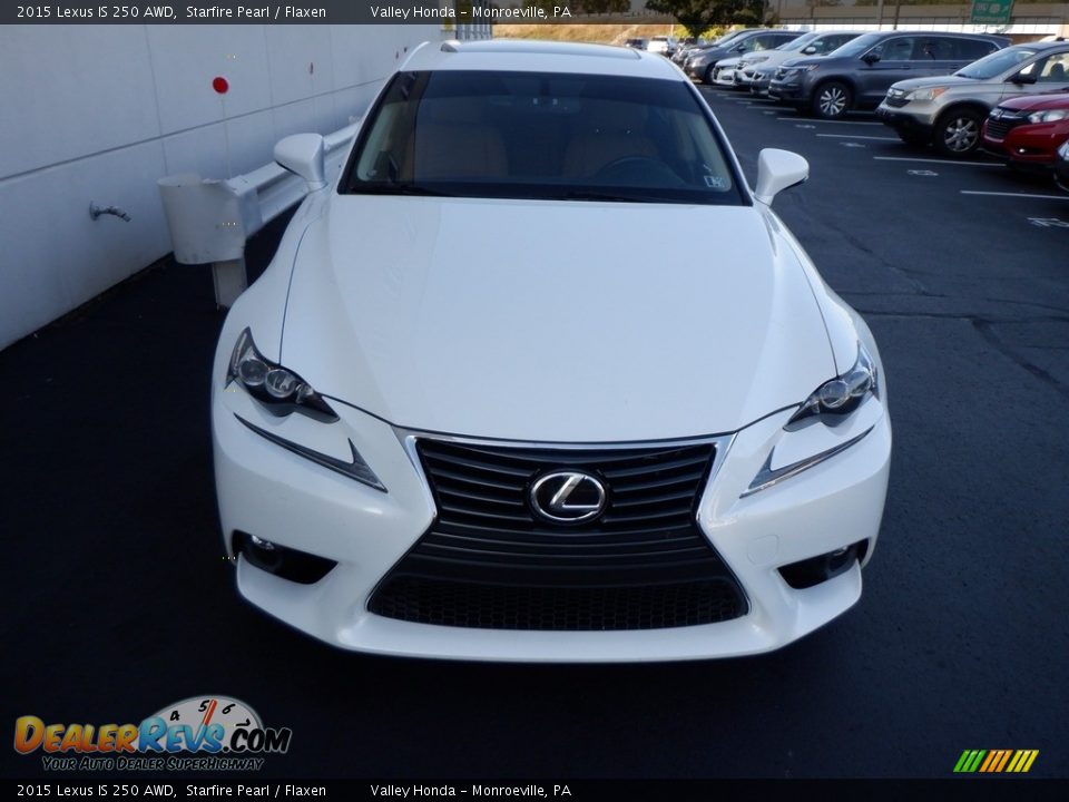 2015 Lexus IS 250 AWD Starfire Pearl / Flaxen Photo #3