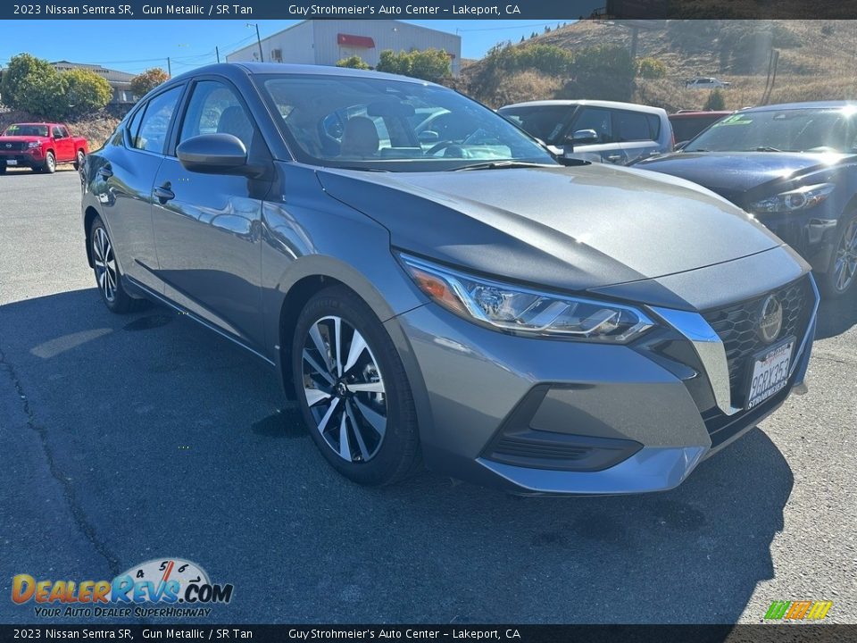 2023 Nissan Sentra SR Gun Metallic / SR Tan Photo #1