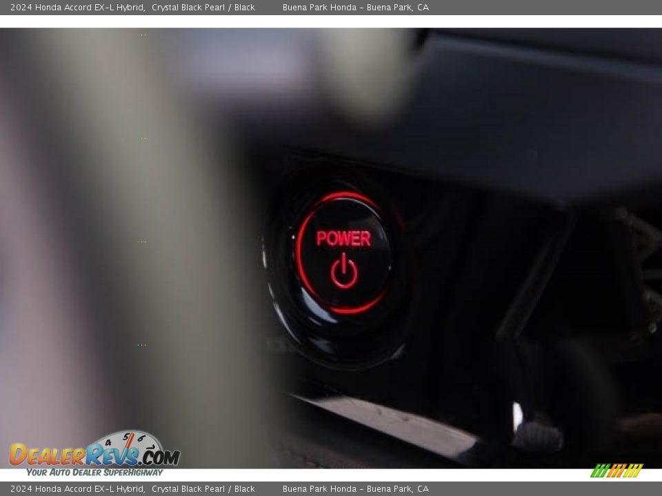 2024 Honda Accord EX-L Hybrid Crystal Black Pearl / Black Photo #25