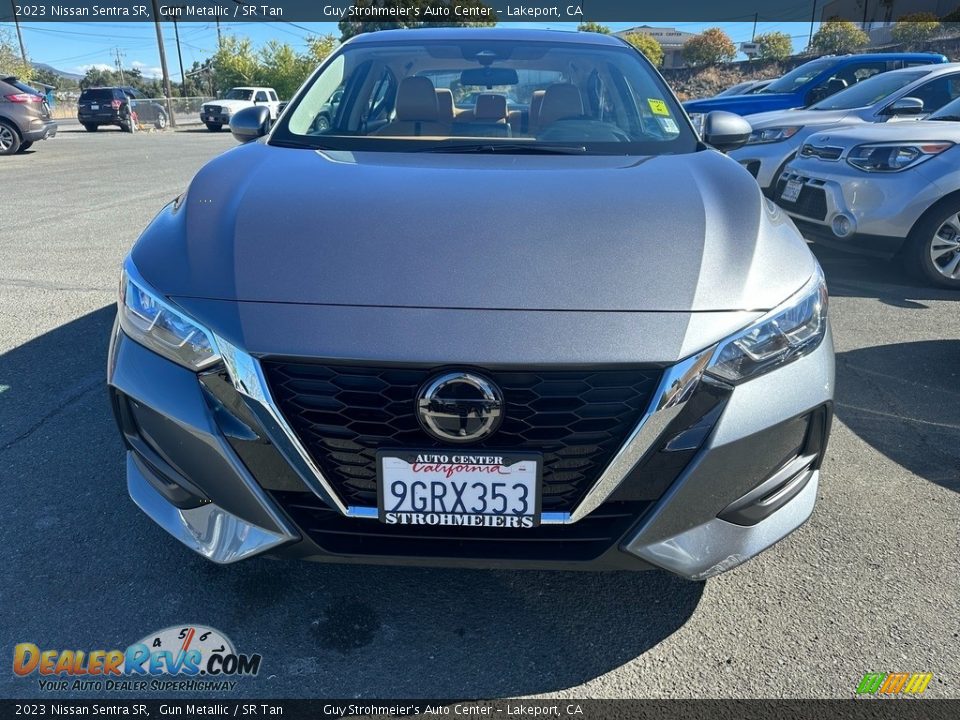 2023 Nissan Sentra SR Gun Metallic / SR Tan Photo #2