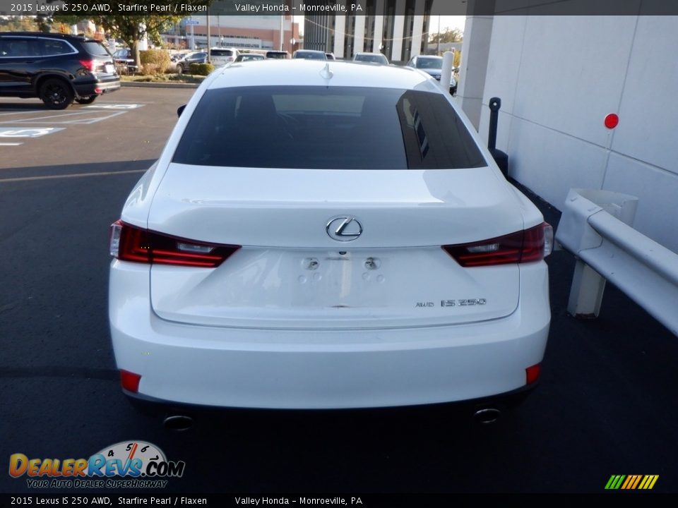 2015 Lexus IS 250 AWD Starfire Pearl / Flaxen Photo #7