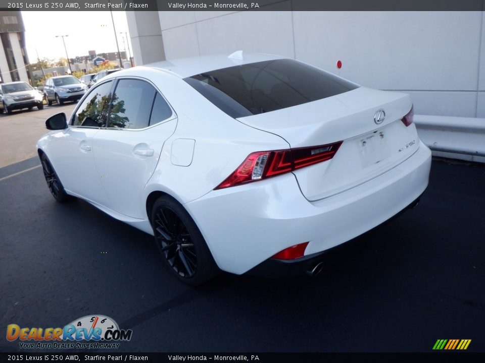 2015 Lexus IS 250 AWD Starfire Pearl / Flaxen Photo #8