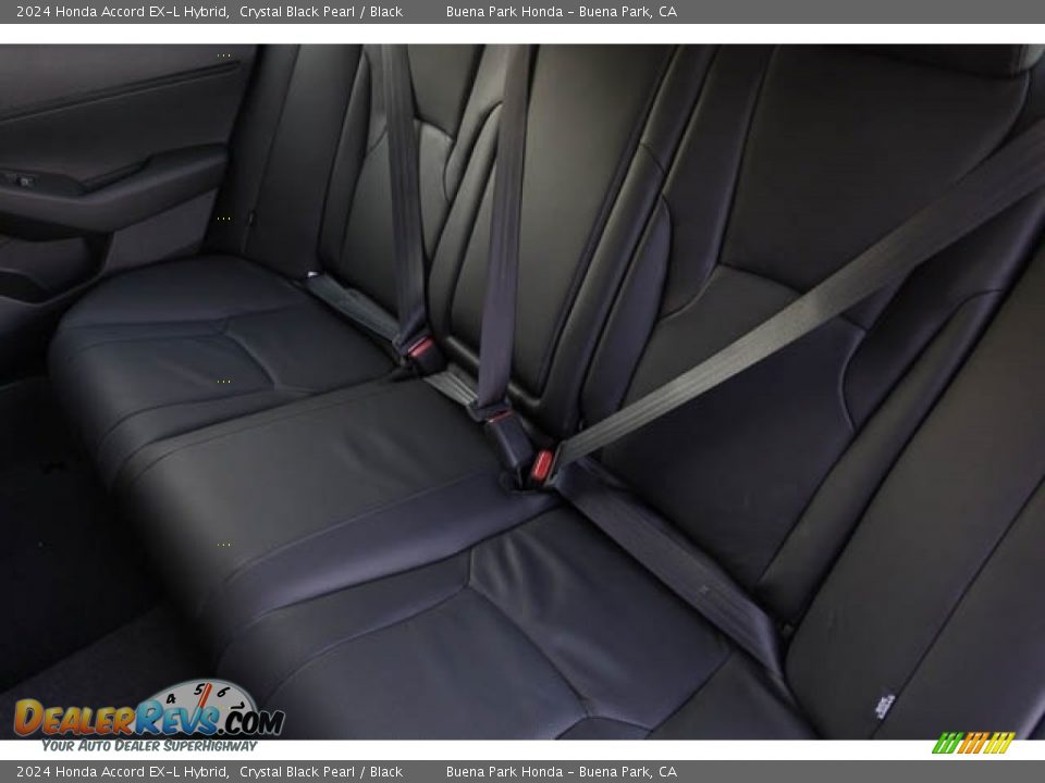 Rear Seat of 2024 Honda Accord EX-L Hybrid Photo #29