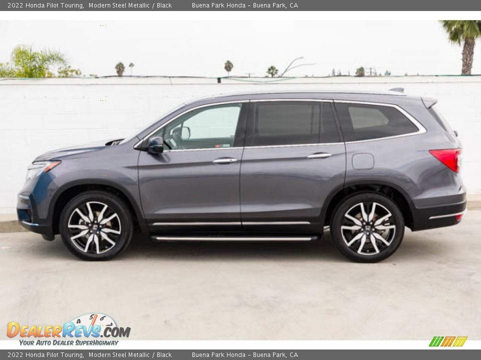 Modern Steel Metallic 2022 Honda Pilot Touring Photo #8