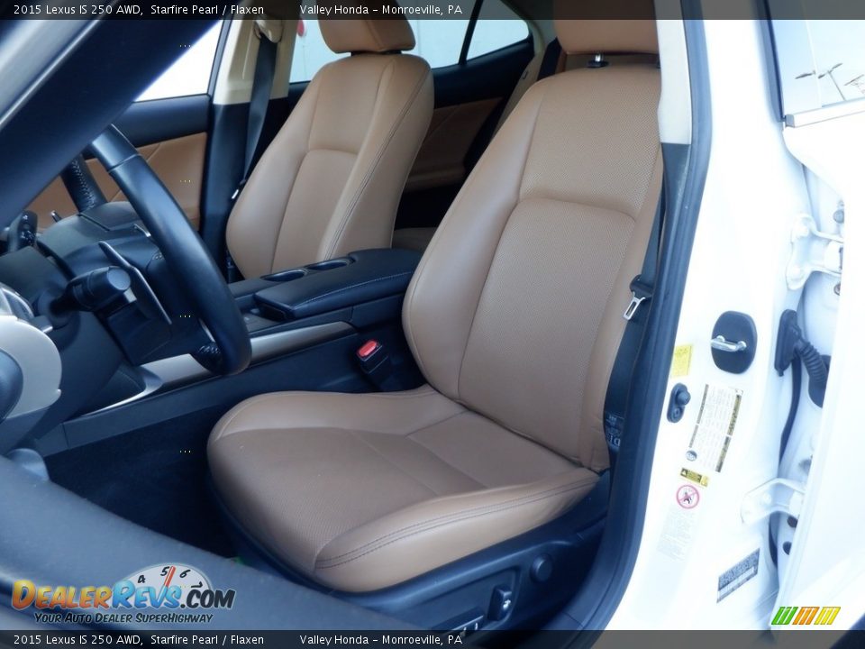 Front Seat of 2015 Lexus IS 250 AWD Photo #12