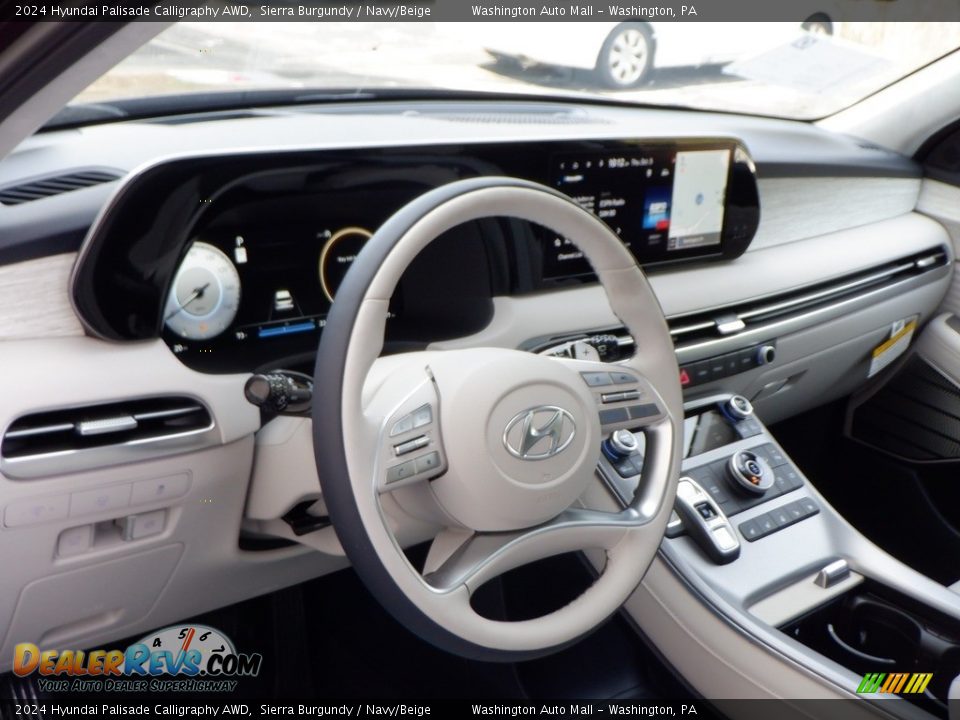 Dashboard of 2024 Hyundai Palisade Calligraphy AWD Photo #12