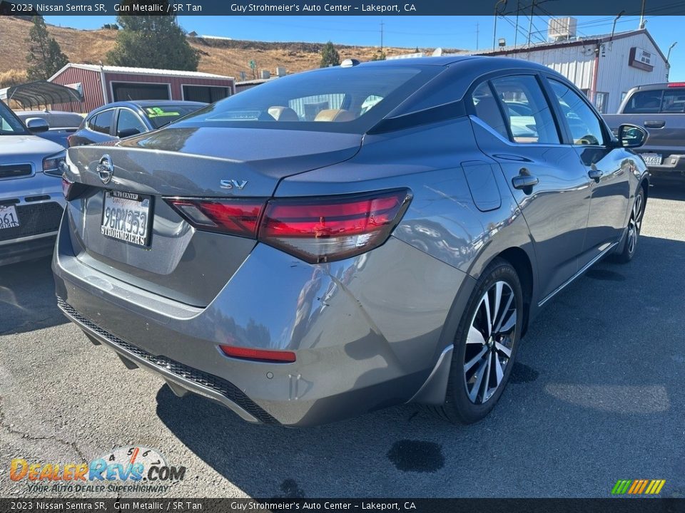 2023 Nissan Sentra SR Gun Metallic / SR Tan Photo #6