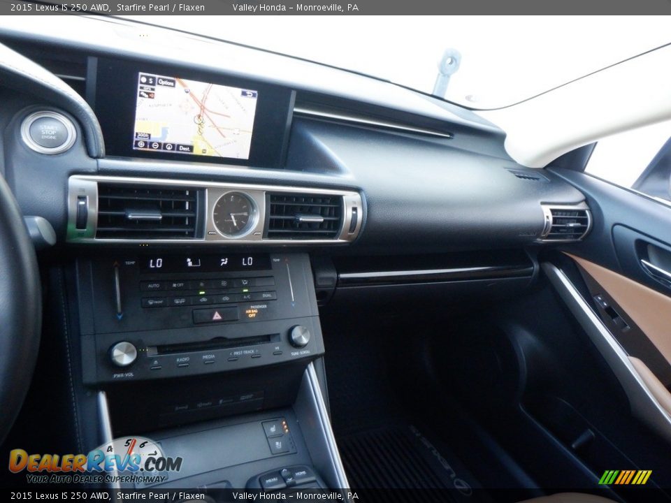 2015 Lexus IS 250 AWD Starfire Pearl / Flaxen Photo #16