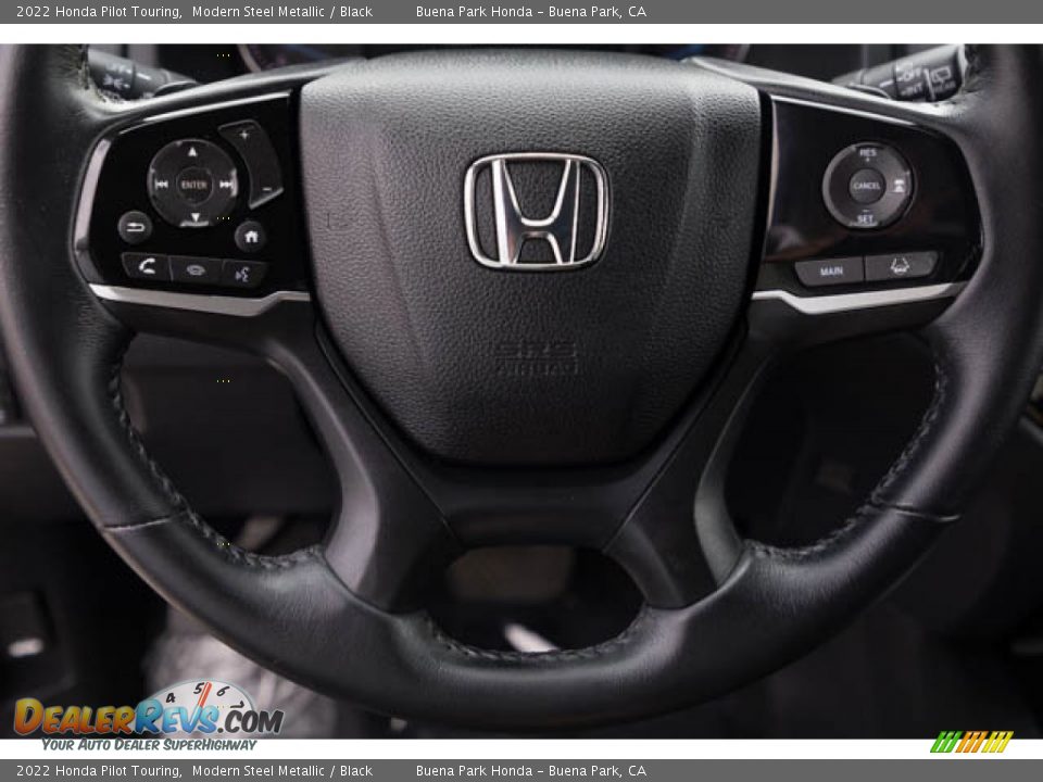 2022 Honda Pilot Touring Steering Wheel Photo #13