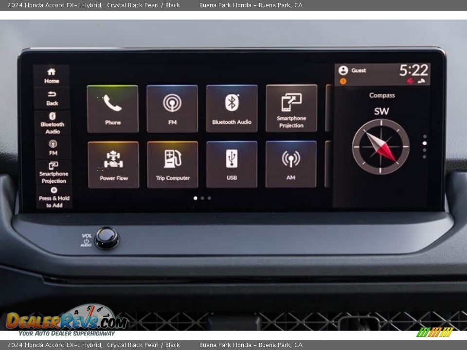 Controls of 2024 Honda Accord EX-L Hybrid Photo #34