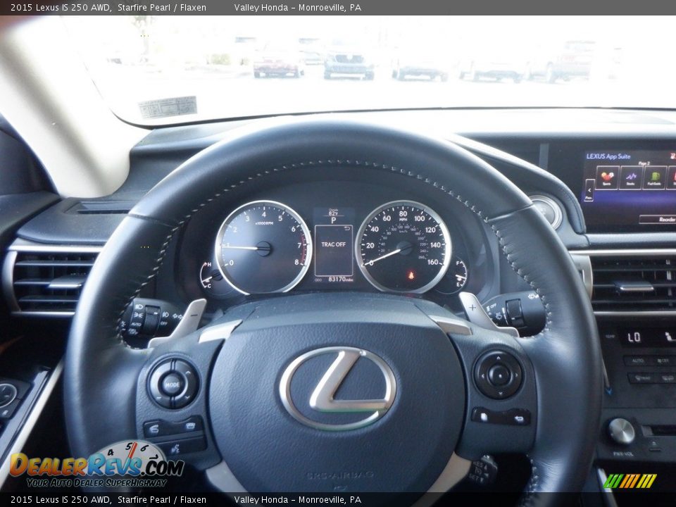 2015 Lexus IS 250 AWD Steering Wheel Photo #25