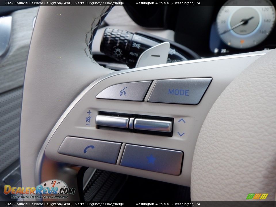2024 Hyundai Palisade Calligraphy AWD Steering Wheel Photo #24
