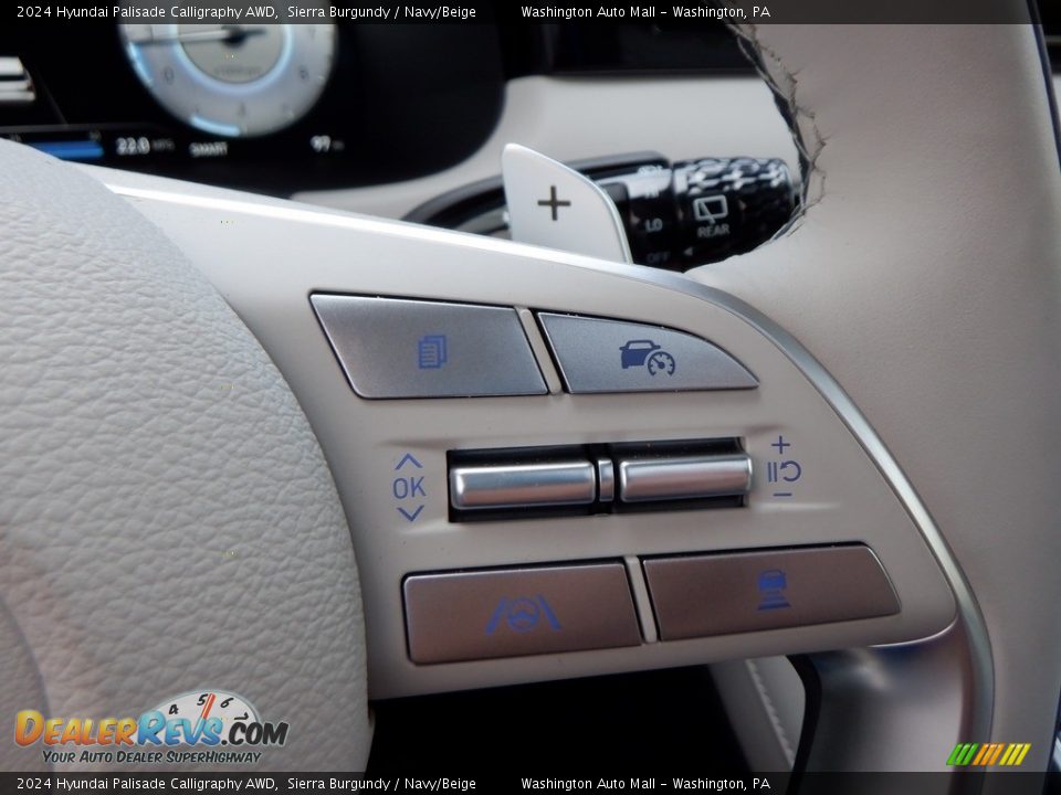 2024 Hyundai Palisade Calligraphy AWD Steering Wheel Photo #25