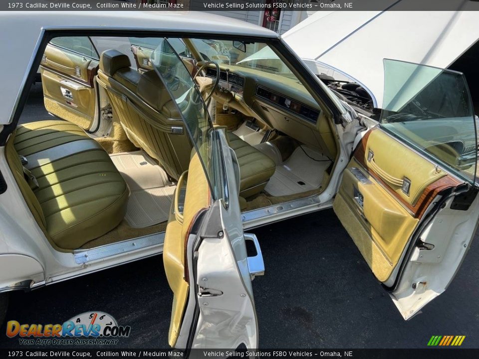 Meduim Maze Interior - 1973 Cadillac DeVille Coupe Photo #4