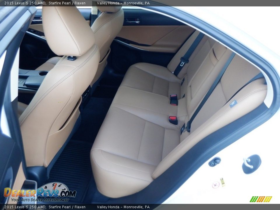 Rear Seat of 2015 Lexus IS 250 AWD Photo #31