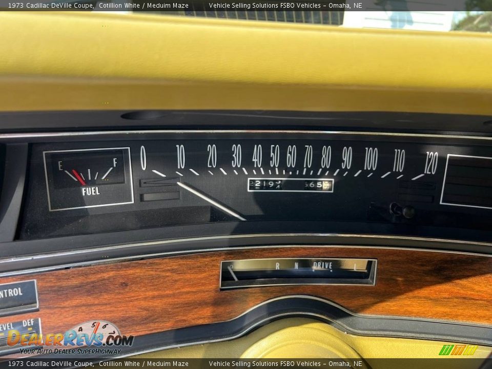 1973 Cadillac DeVille Coupe Gauges Photo #7