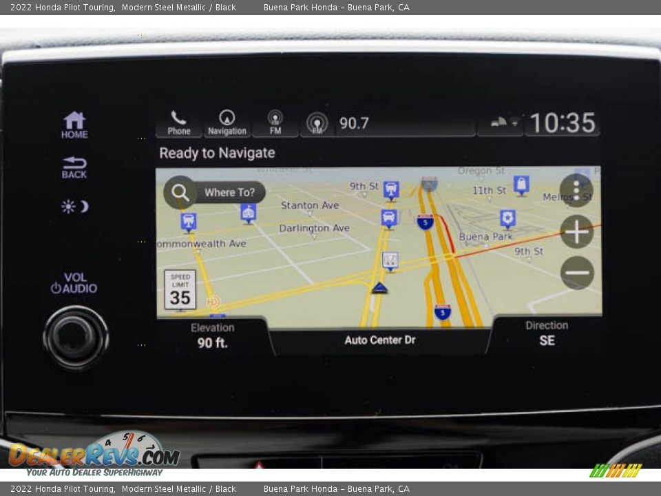 Navigation of 2022 Honda Pilot Touring Photo #30