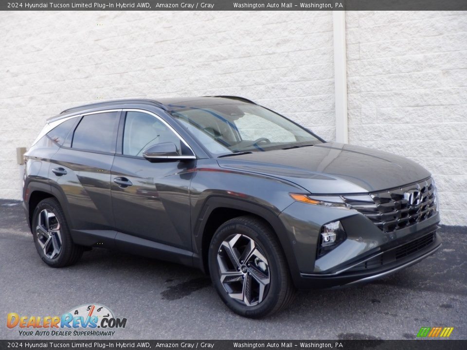 2024 Hyundai Tucson Limited Plug-In Hybrid AWD Amazon Gray / Gray Photo #1