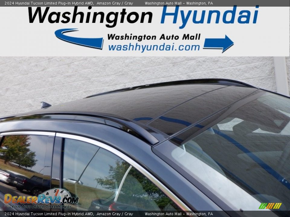 2024 Hyundai Tucson Limited Plug-In Hybrid AWD Amazon Gray / Gray Photo #3