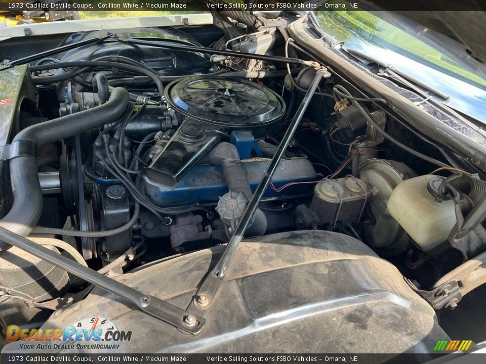 1973 Cadillac DeVille Coupe 472 cid (7.7 Liter) OHV 16-Valve V8 Engine Photo #15