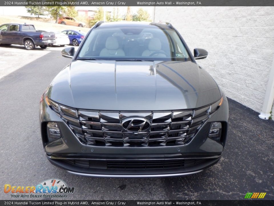 2024 Hyundai Tucson Limited Plug-In Hybrid AWD Amazon Gray / Gray Photo #5