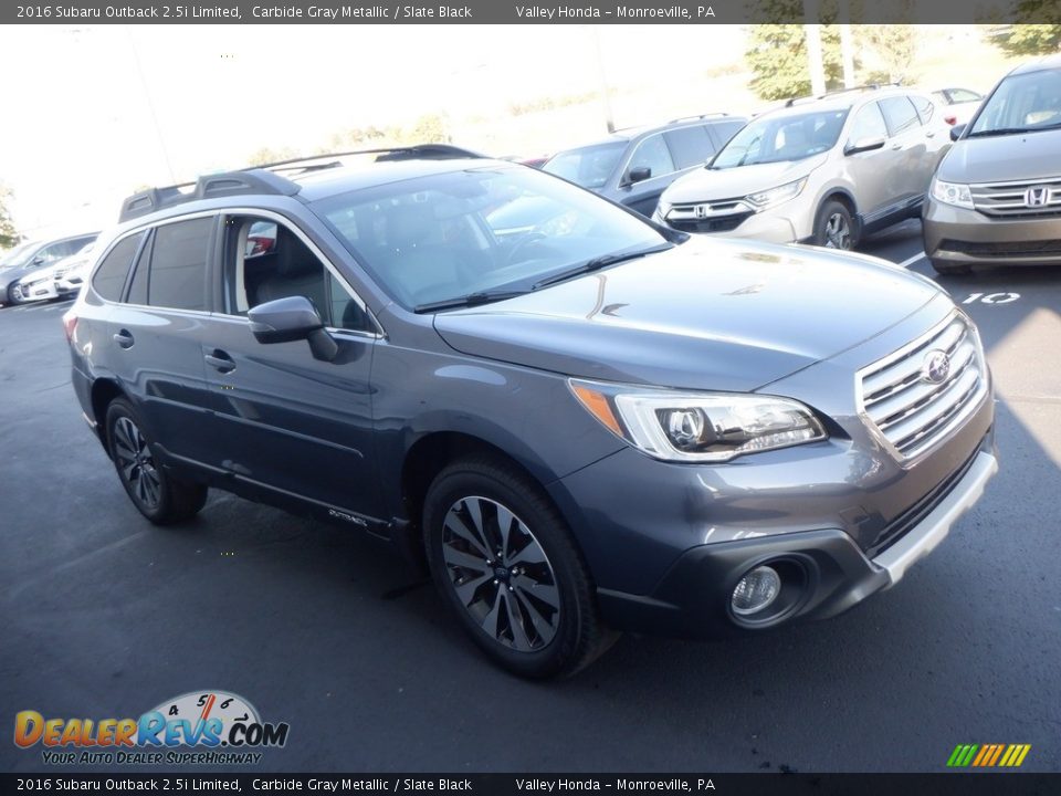 2016 Subaru Outback 2.5i Limited Carbide Gray Metallic / Slate Black Photo #6
