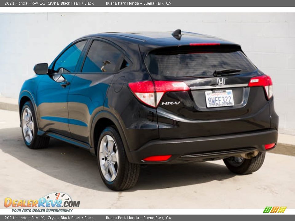 2021 Honda HR-V LX Crystal Black Pearl / Black Photo #2