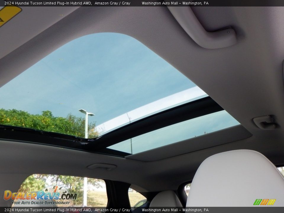 Sunroof of 2024 Hyundai Tucson Limited Plug-In Hybrid AWD Photo #9