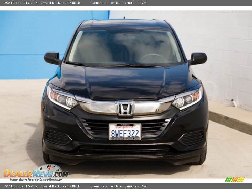 2021 Honda HR-V LX Crystal Black Pearl / Black Photo #7