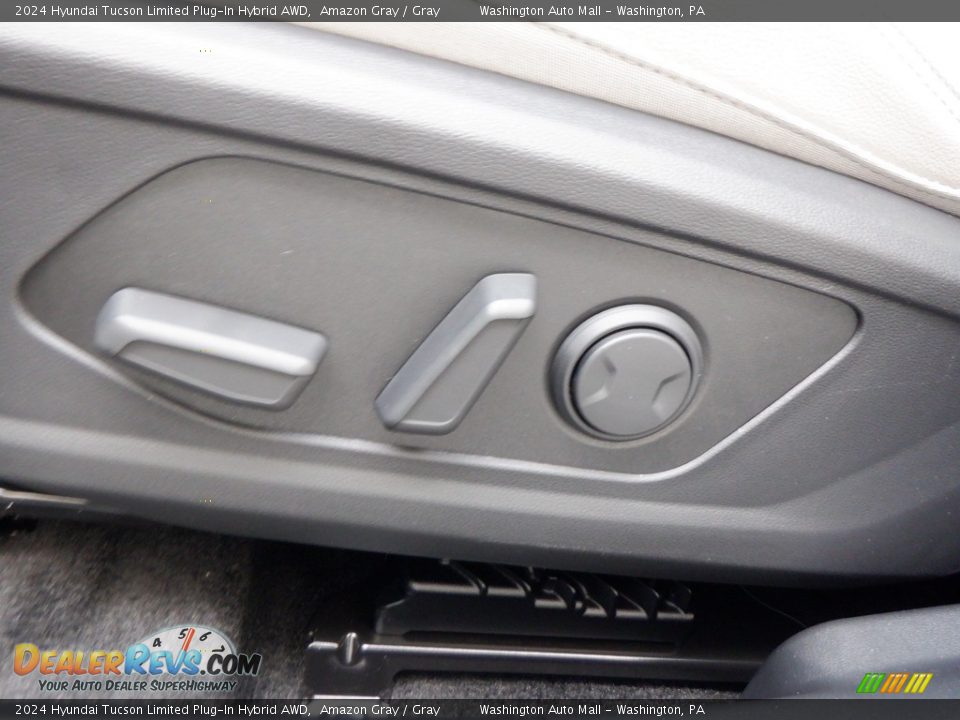 2024 Hyundai Tucson Limited Plug-In Hybrid AWD Amazon Gray / Gray Photo #14