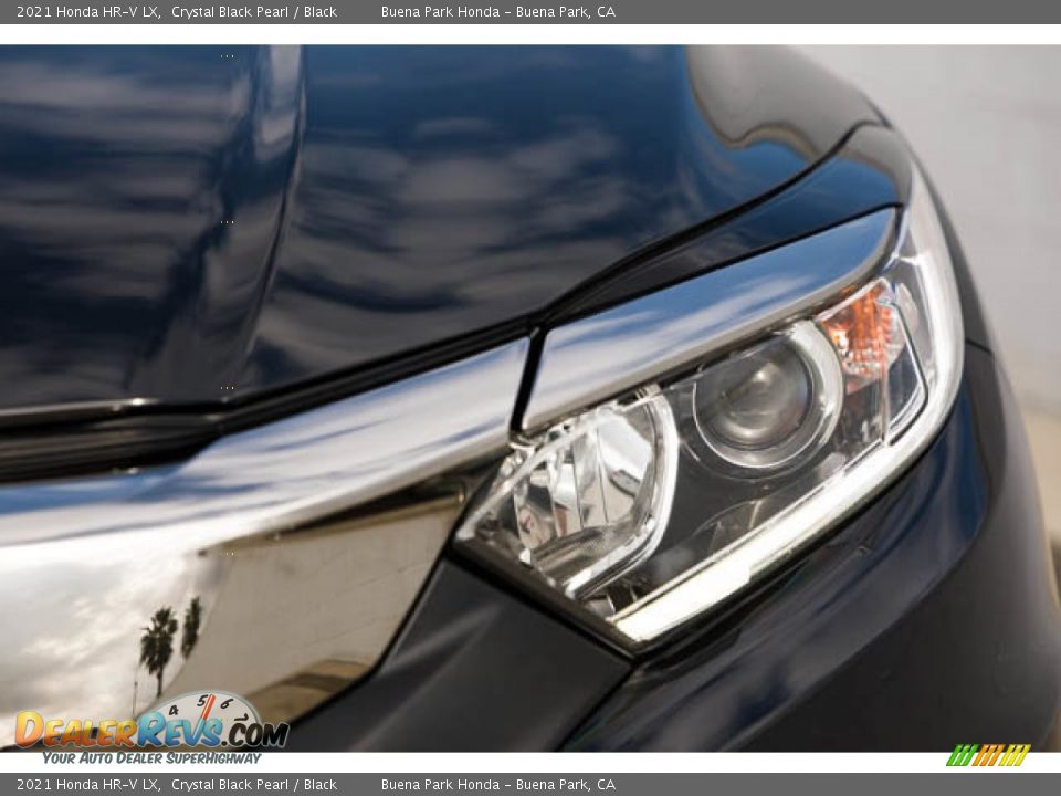 2021 Honda HR-V LX Crystal Black Pearl / Black Photo #9