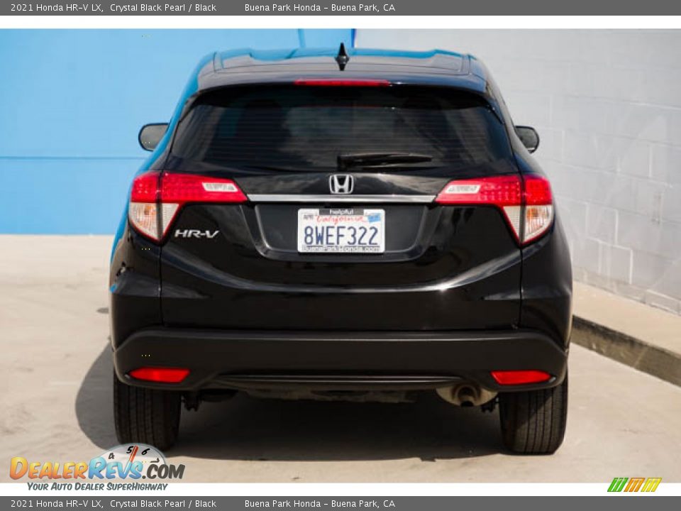 2021 Honda HR-V LX Crystal Black Pearl / Black Photo #11