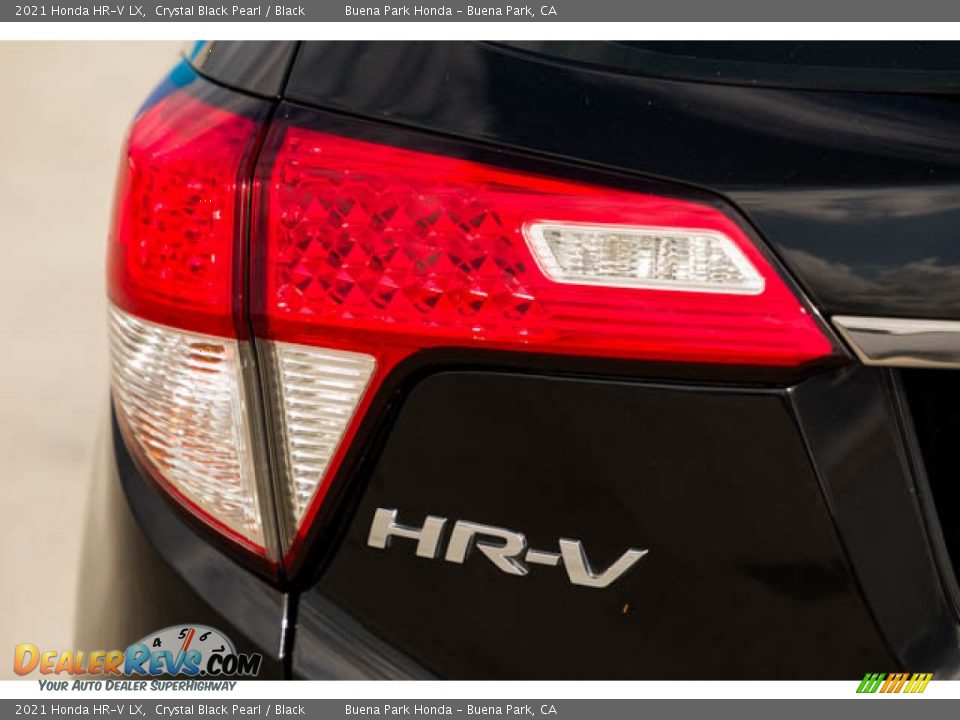 2021 Honda HR-V LX Crystal Black Pearl / Black Photo #12