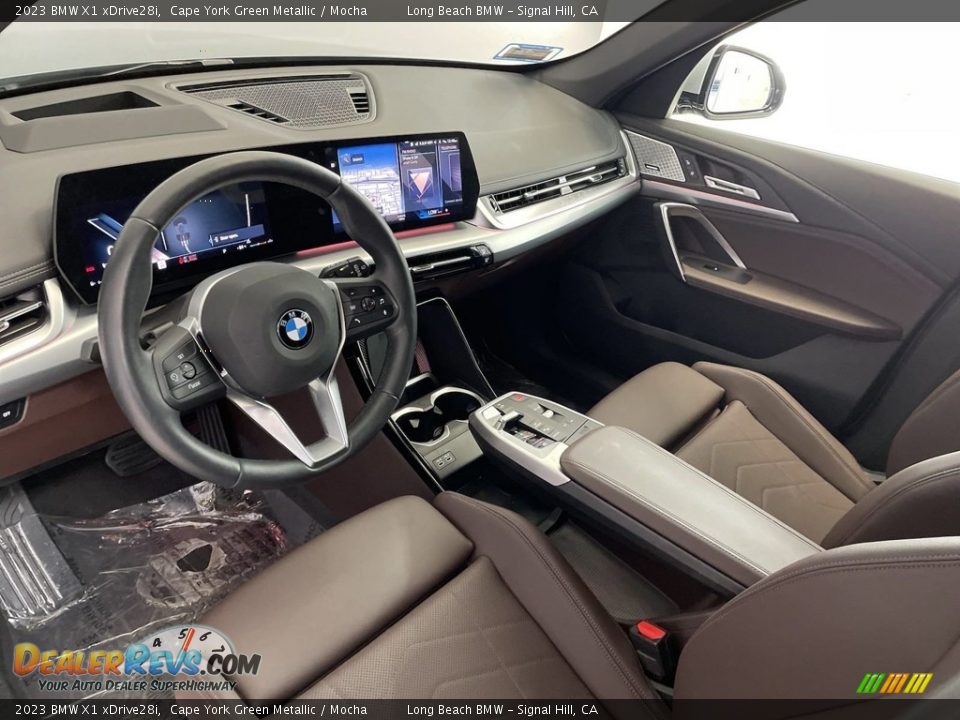 Mocha Interior - 2023 BMW X1 xDrive28i Photo #13